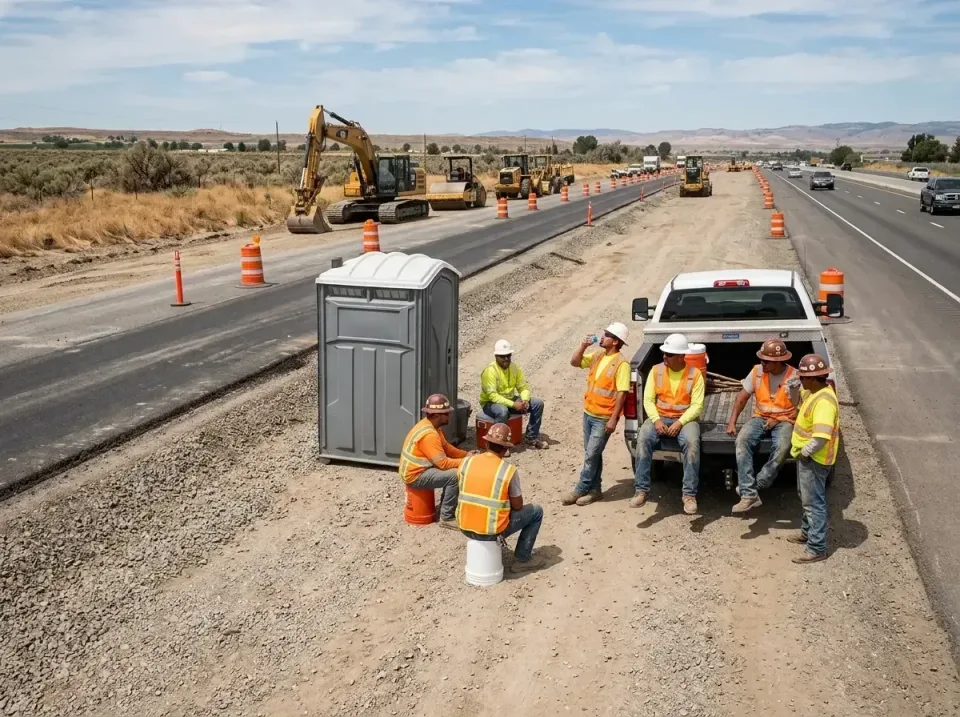 highway-road-construction-crew-007 — frequently asked questions, Porta Potty and Restroom Rentals in Scott, LA